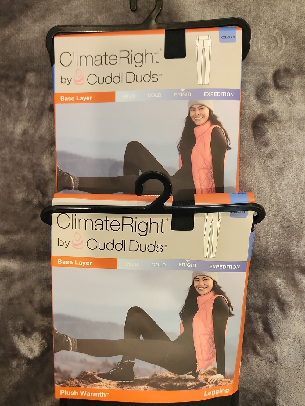 Cuddl Duds ClimateRight Base Layer Leggings (2 Pair)